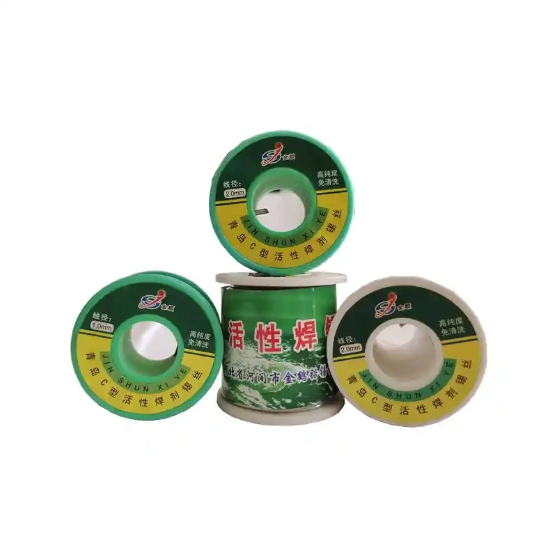 Jinshun solder wire, Jinshun solder wire, no cleaning agent core, solder wire, low melting point for home appliance maintenance