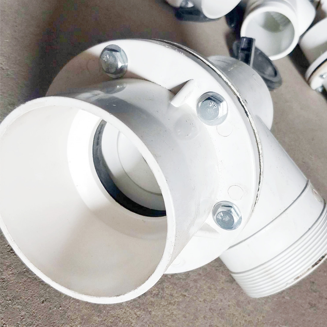 PVC split flange outlet PVC outlet water supply hydrant water intake valve