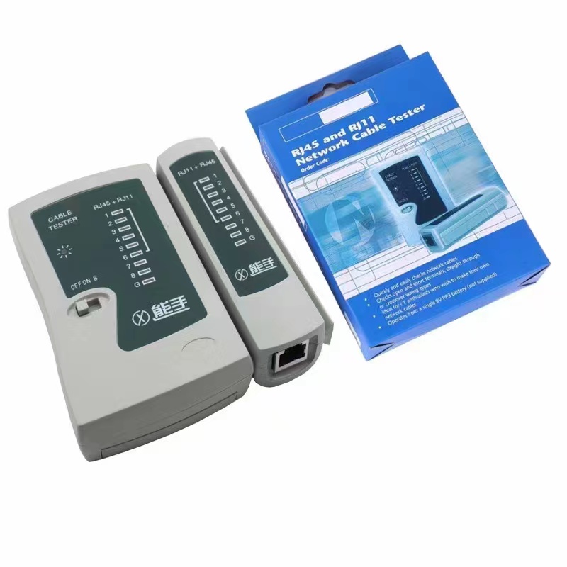 Intelligent network tester, line tester, network cable, telephone line tester, crystal head detector, POE line on/off detector