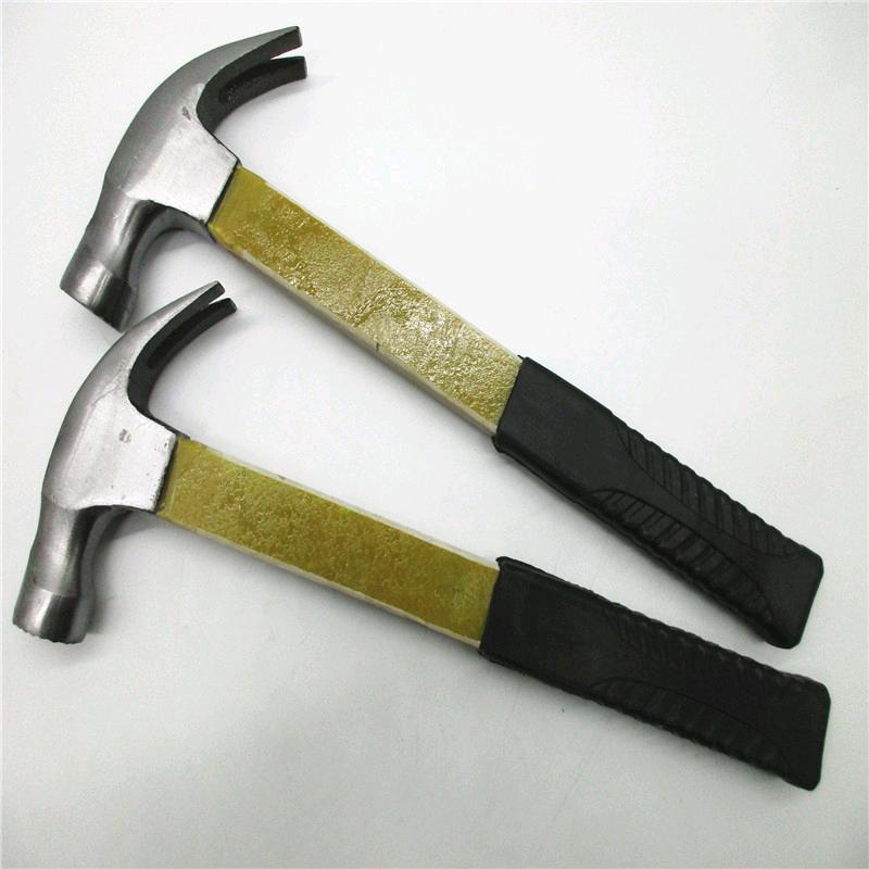 Wholesale electrician handle, insulated handle, sliding suction top, dome shaped nail, insulated hammer, architectural decoration, sheep horn hammer, iron hammer