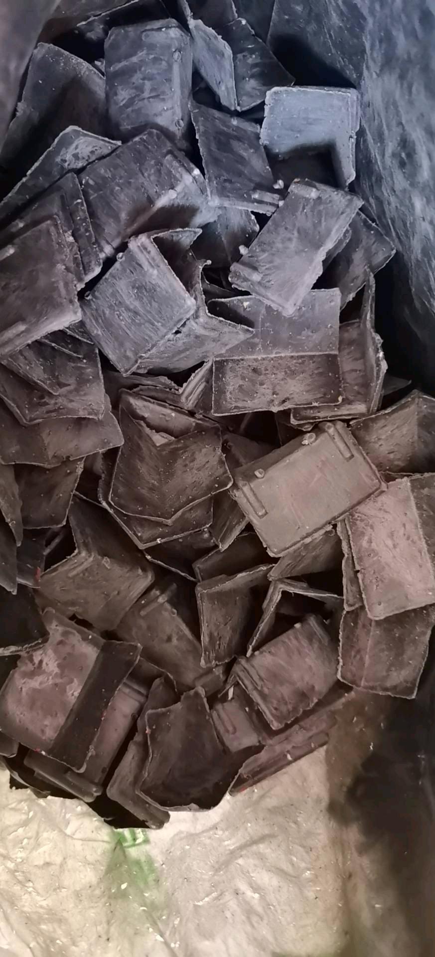 Black plastic corner protector