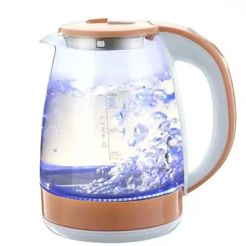 Chuangyue 309 Glass Electric Kettle 1.8L Chuangyue Hot Pot Automatic Power Off High Boron Glass Water Bottle Multi functional Water Bottle 1.8L