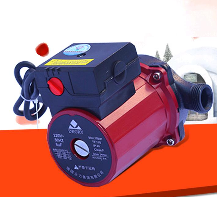 Zhongli Hot and Cold Water Temperature Control Shielded Circulating Pump Heating Floor Heating Household Boiler Hot Water Pump Return Geothermal Boosting Pump
