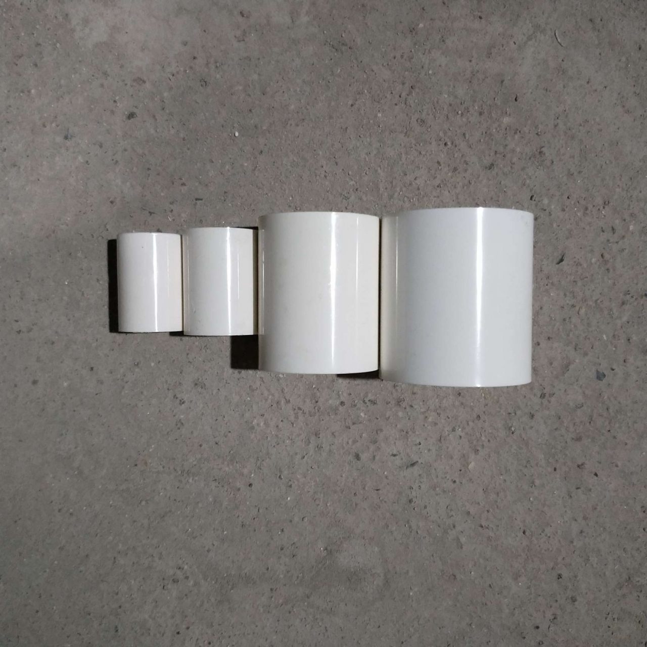 PVC water supply direct bundle connection straight through water supply pipe straight through pipe joint