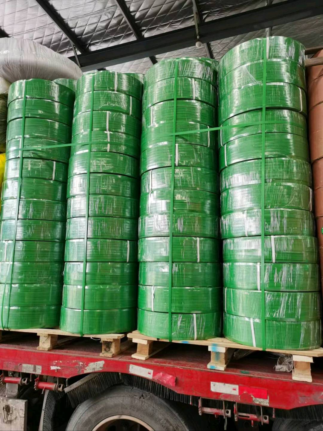 Transparent PET plastic steel strapping