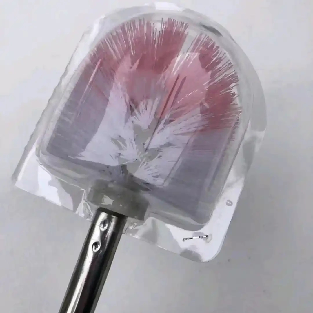 Stainless steel rod round head toilet brush without dead corners toilet brush stainless steel rod round head toilet brush cleaning brush without dead corners toilet brush stainless steel rod is lightweight and convenient