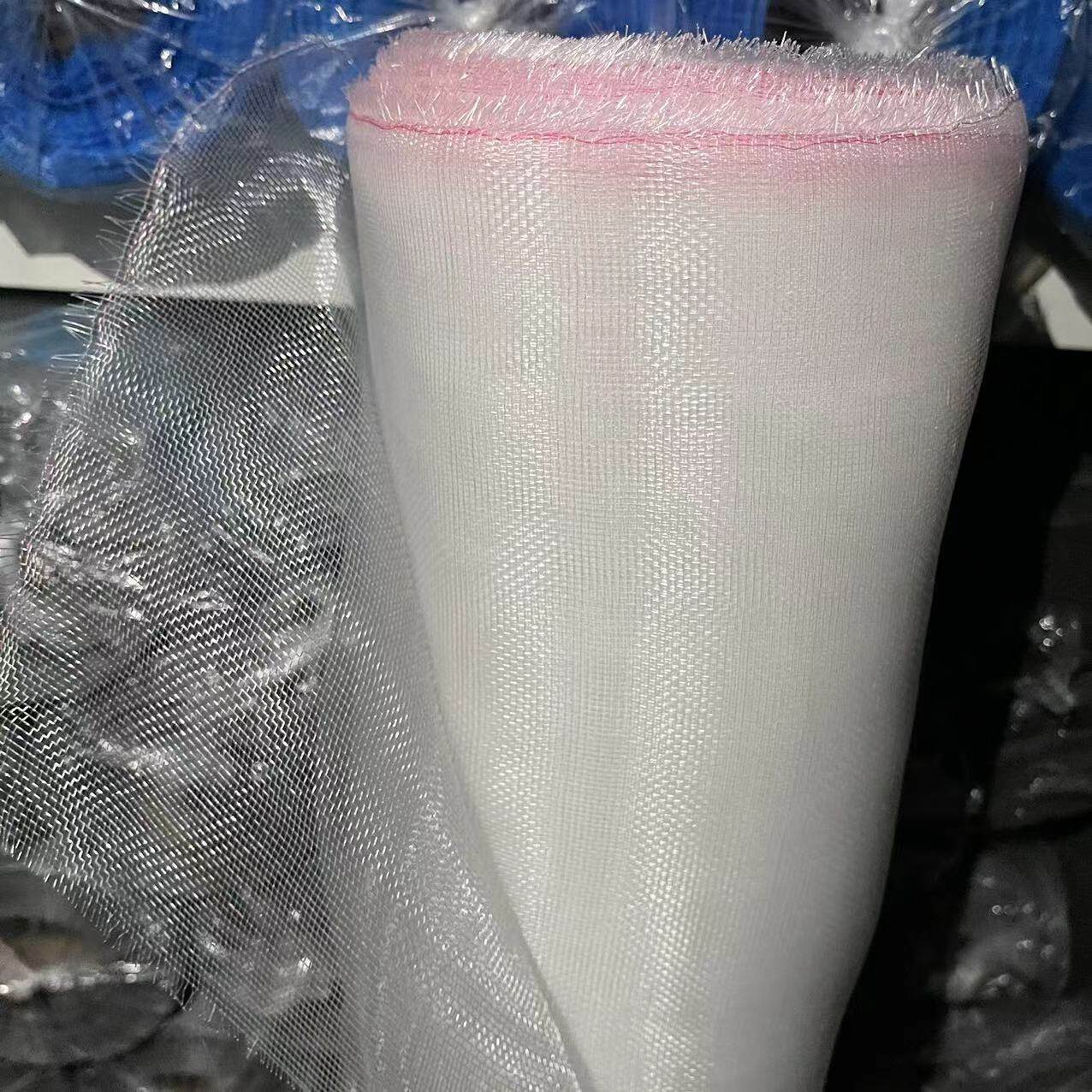 White medium thick screen window mesh breathable mosquito and fly proof door and window dustproof mesh anti-oxidation encrypted multi-purpose mesh fabric
