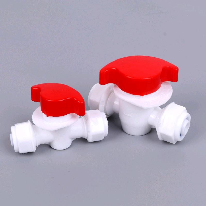 Solar POM ball valve 1216 antifreeze gate valve 4-point aluminum-plastic pipe joint accessory PE pipe ball valve