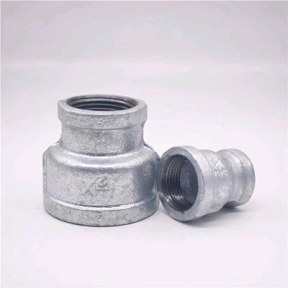 Ma Steel Pipe Ancient Galvanized Reducing Size Head Ma Steel Pipe Fitting Water Heating Inner Wire Direct 6-point External Connection Ancient Fire Protection Hot Galvanized Reducing Size Head
