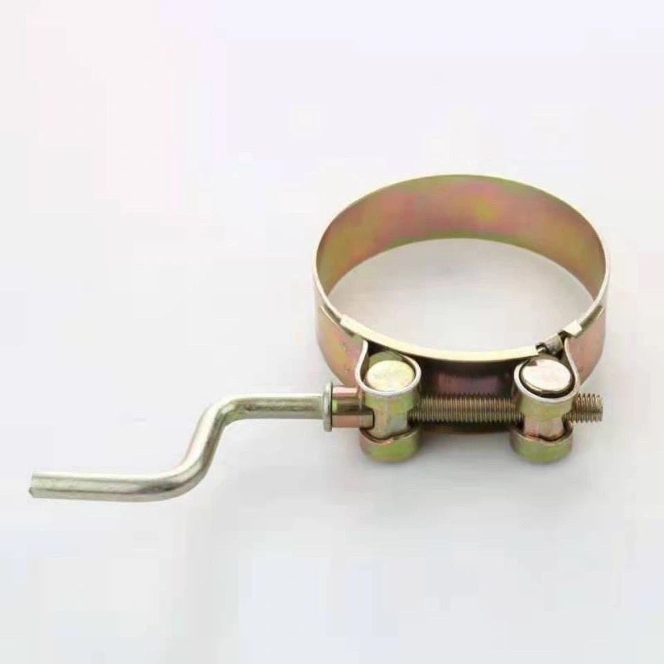 Hand cranked clamp, tightening clamp, strong clamp, reinforced version, crank handle, five inch water pipe joint, agricultural handle, thickened