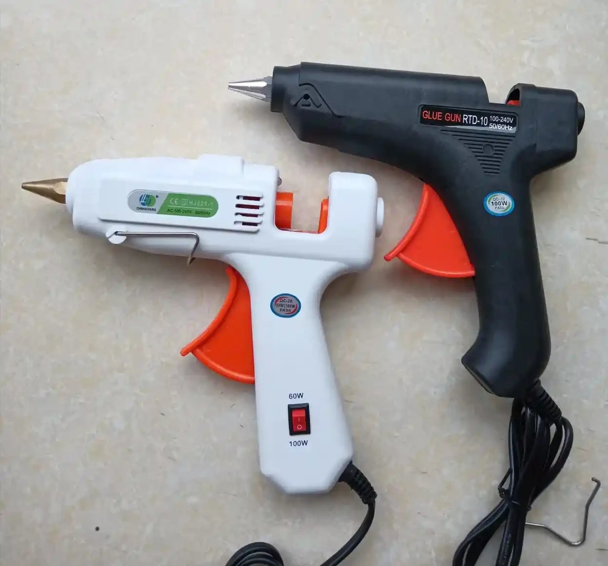 Hot melt glue gun, copper nozzle, national standard copper wire, handmade household production with switch indicator light