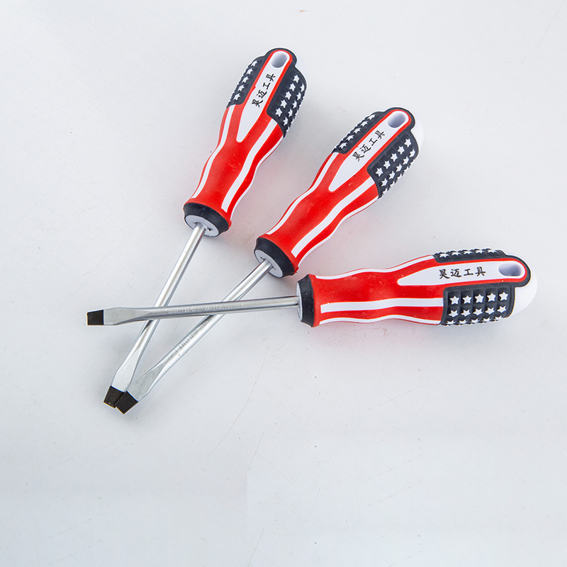 Haomai national flag handle screwdriver, Phillips screwdriver, multifunctional screwdriver, screwdriver, screwdriver