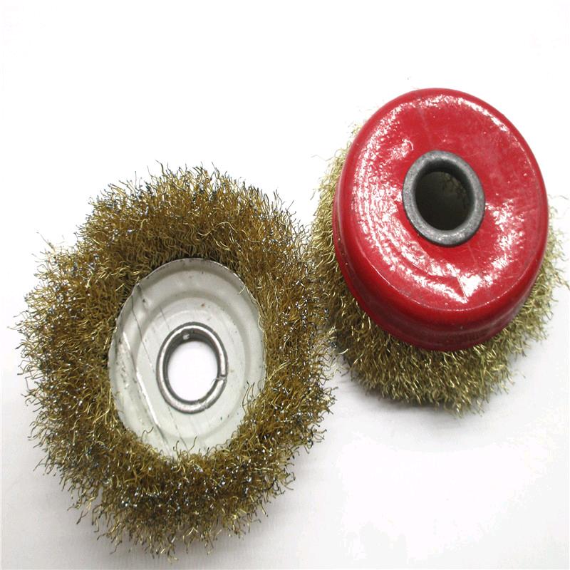 Xiaohongwan angle grinder bowl shaped steel wire wheel angle grinder steel wire brush steel wire wheel manufacturer grinding rust removal steel wire wheel