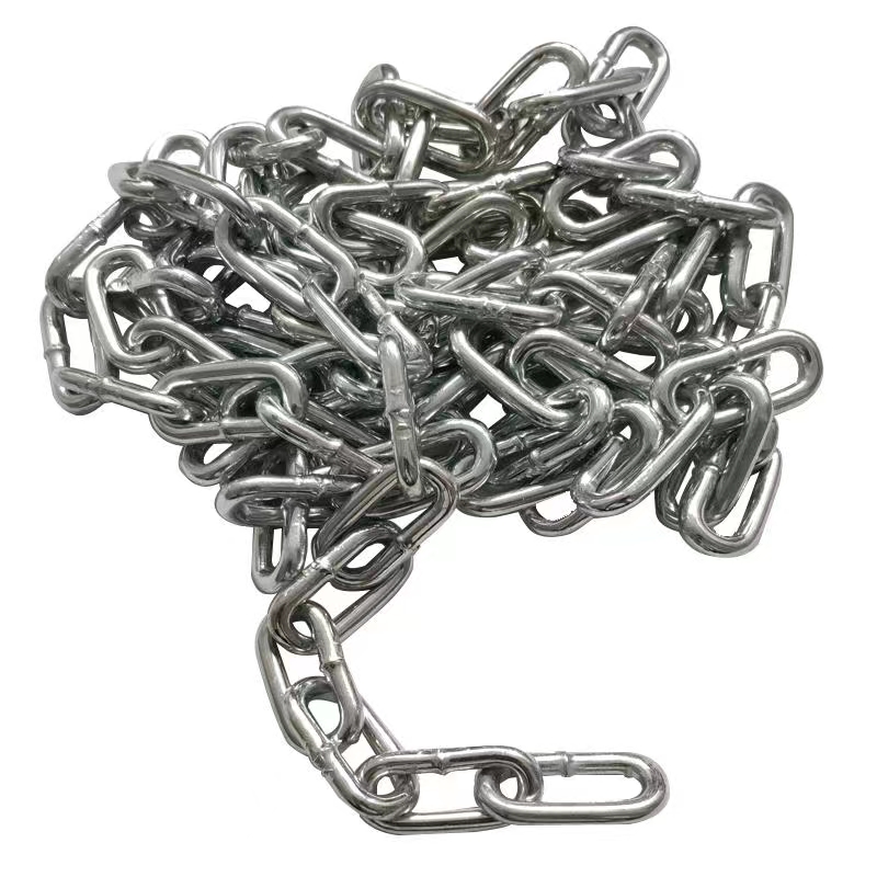 Galvanized iron chain, pet chain, anti-theft chain, guardrail chain, 304 stainless steel chain, metal suspension chain, clothesline chain, anchor chain, anti-theft chain