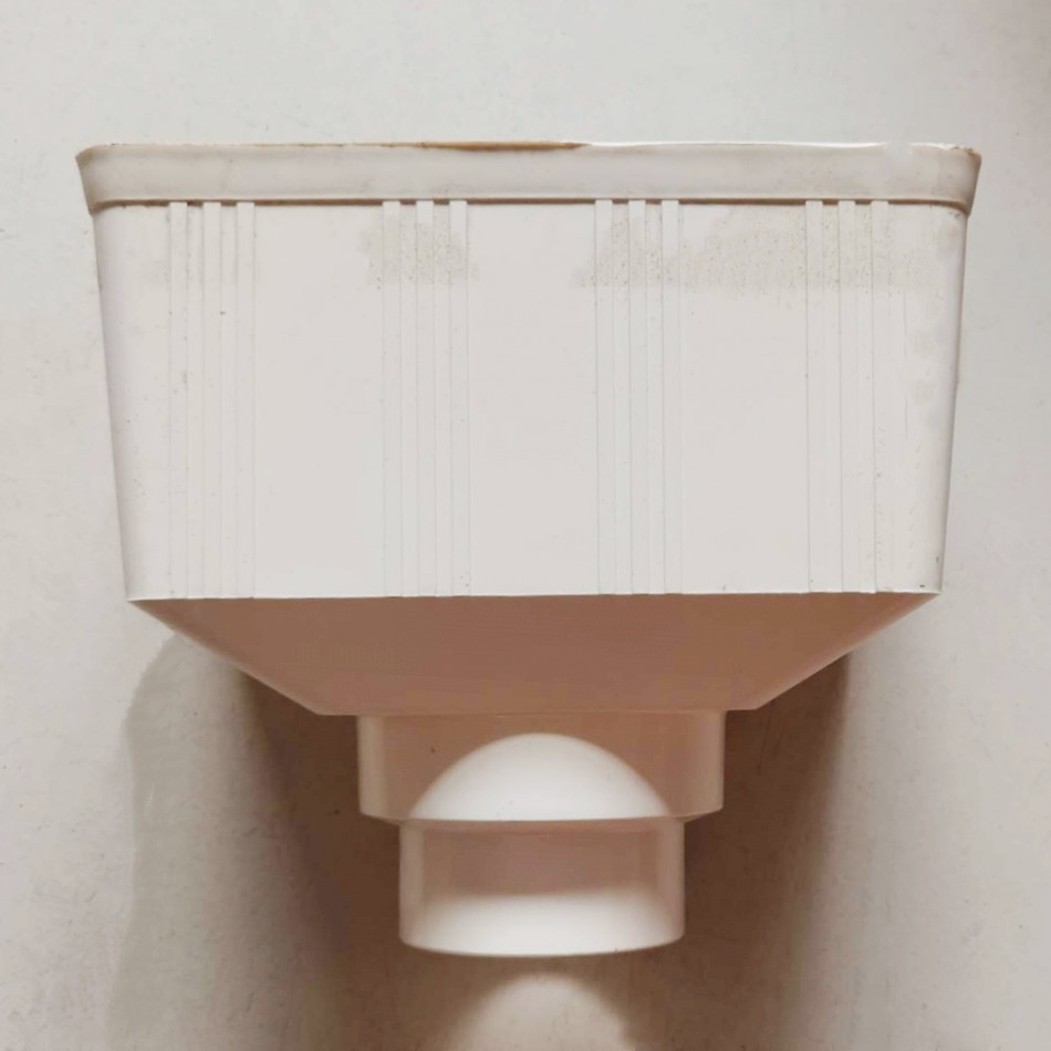 PVC universal rainwater hopper, PVC rainwater hopper, PVC drainage hopper, PVC rainwater hopper