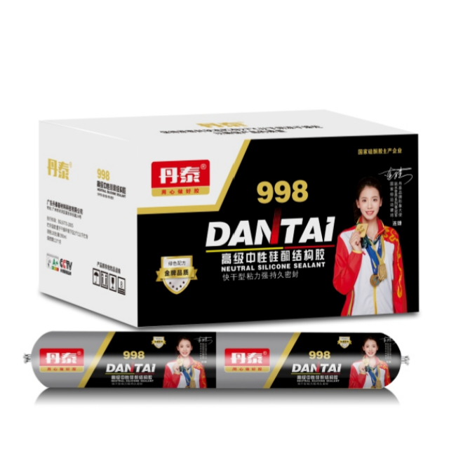 Dantai 998 high-performance neutral silicone structural adhesive 590ml