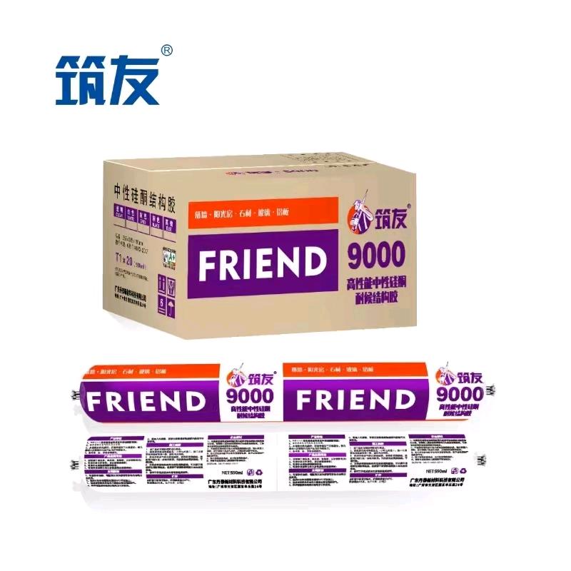 Zhuyou 9000 Advanced Neutral Silicone Structural Adhesive 590ml