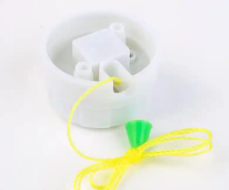 White pull switch, old-fashioned wall pull switch, indoor corridor hand pull switch, circular strip switch accessories