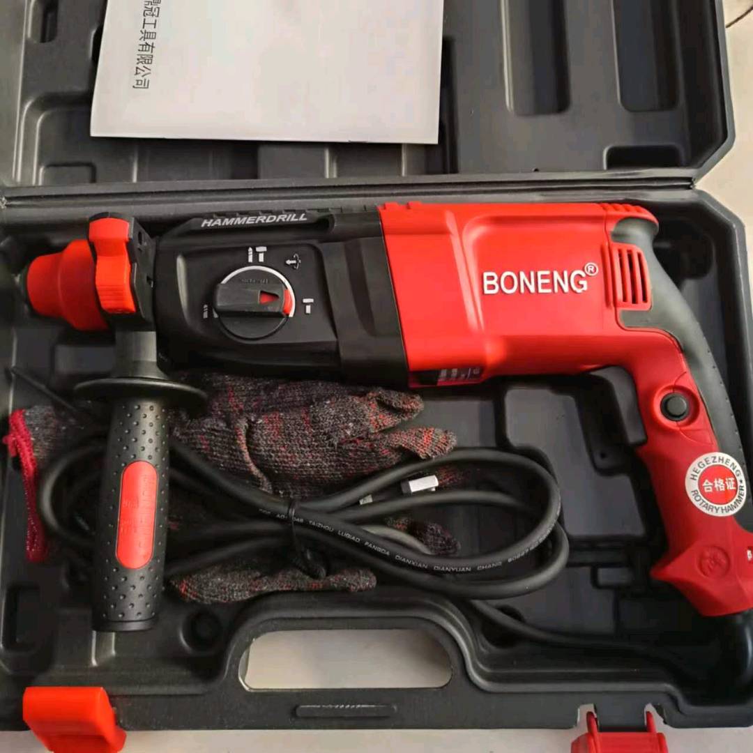 Boneng Boutique 26 Multi functional Light Hammer Boneng Multi functional 26 Light Hammer Electric Drill Electric Pick Three purpose Multi functional Industrial grade High power Concrete Impact Drill