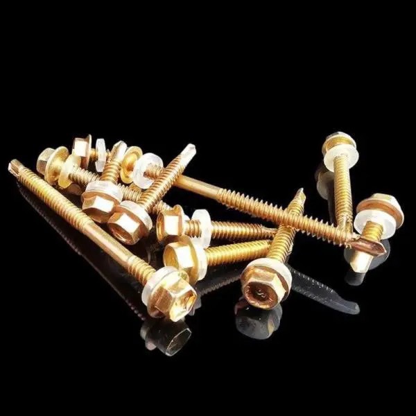 National standard North Tower external hexagonal drilling tail screw self tapping self drilling screw color steel tile dovetail screw