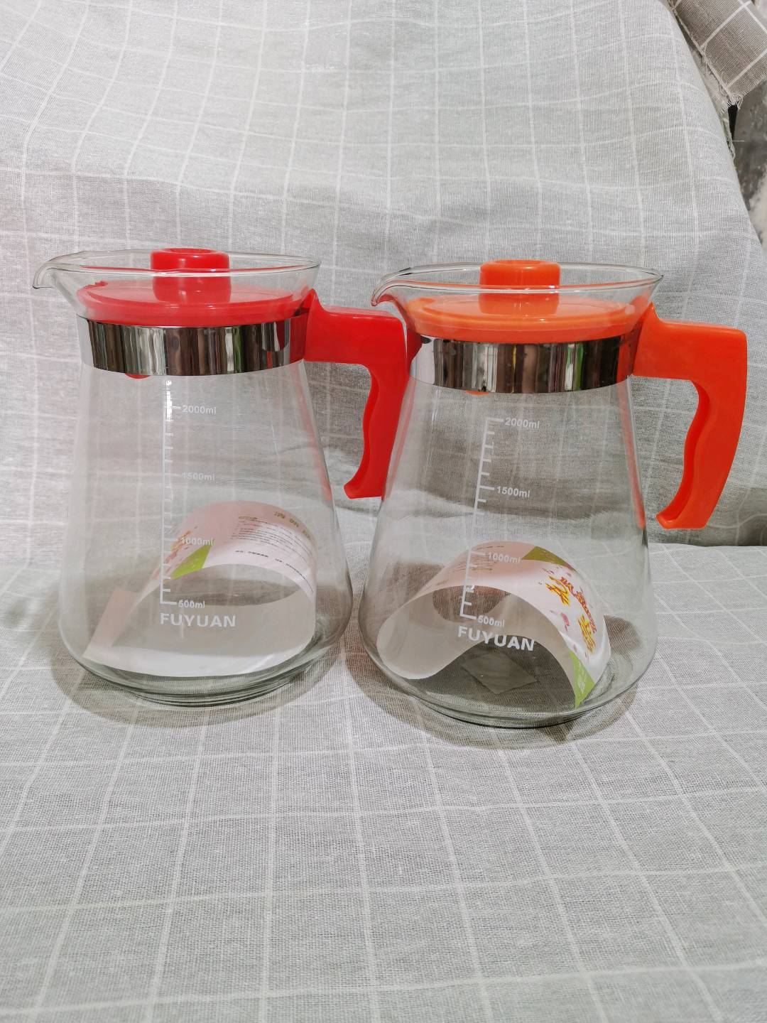 Red handle with lid FY2000 cooling water kettle for home use in restaurants