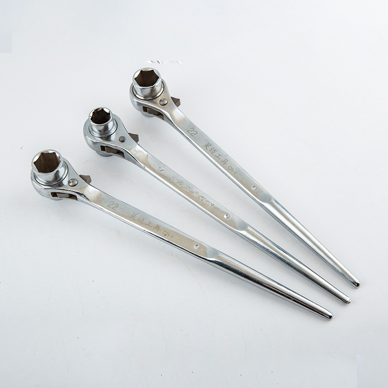 Haomai Mirror Sharp Tail Ratchet Wrench Small Quick Effort saving Wrench Multi functional Ratchet Wrench Automatic Socket