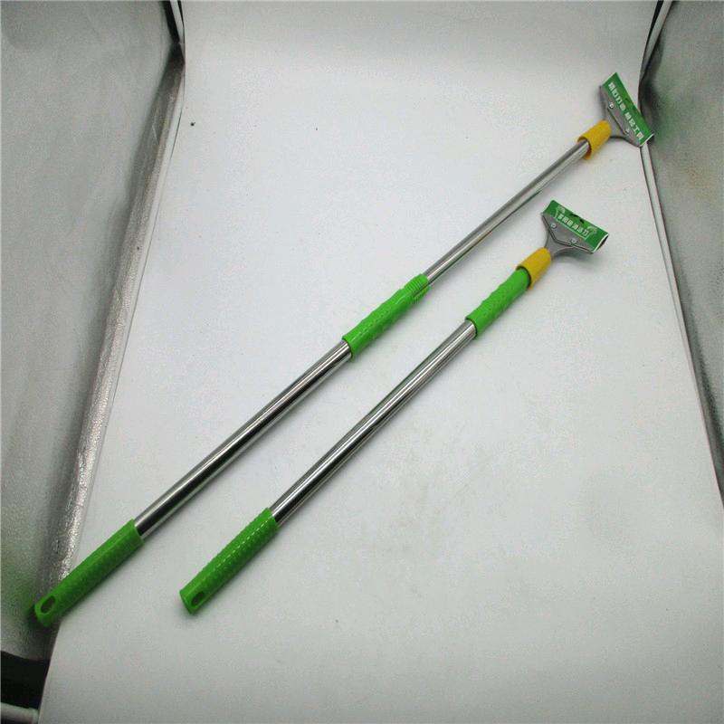 Multi functional telescopic shovel cleaning knife, cleaning and removing glue, scraping and dirtying ceramic tiles, thickened shovel head, stainless steel rod with protective cover knife