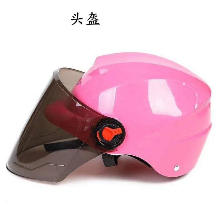 Electric scooter helmet gray men and women summer four season half helmet sunscreen full helmet cute summer lightweight safety helmet