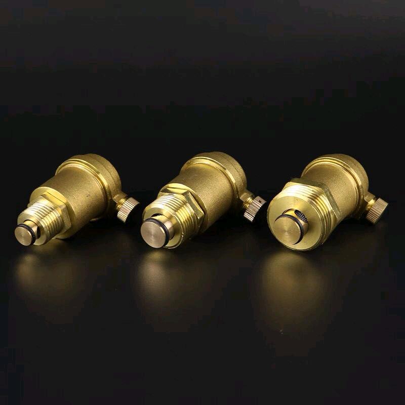 Fully automatic exhaust valve, heating vent valve, household brass tap water pipe, air conditioning vent valve