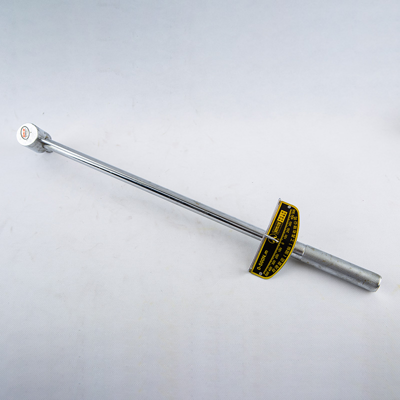 Haomai professional chrome plated torque wrench, professional pointer torque socket wrench, auto repair tool
