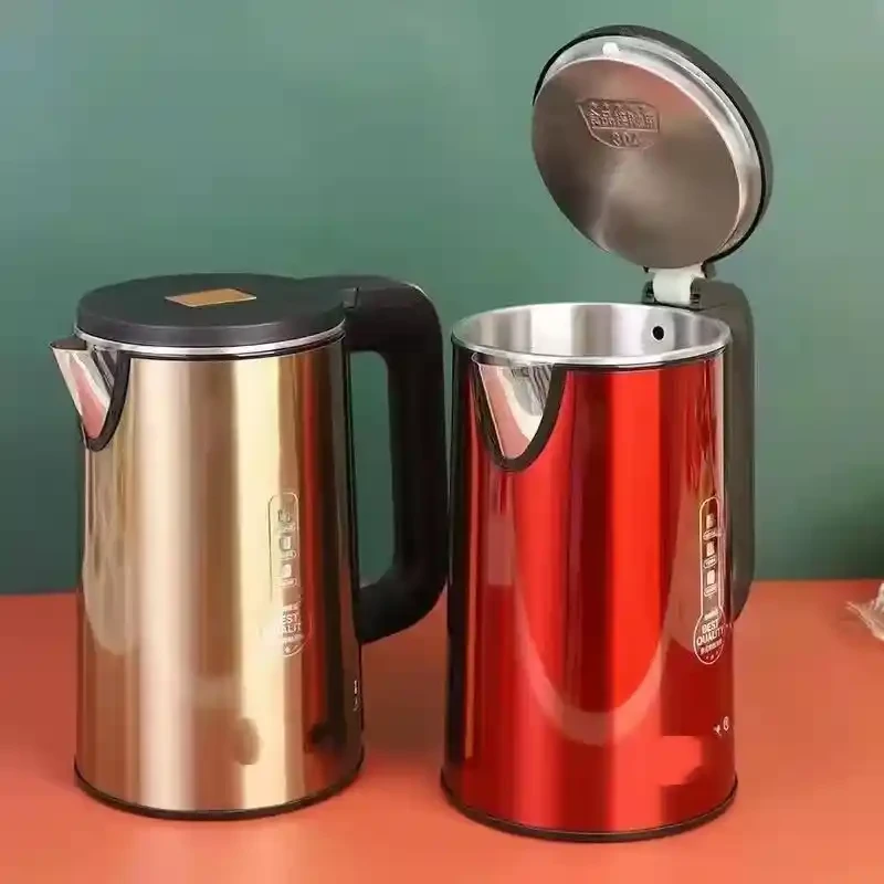 Chuangyue 818 elastic lid electric kettle 1.8L 304 stainless steel Chuangyue hot water kettle 304 stainless steel automatic power-off kettle multifunctional kettle