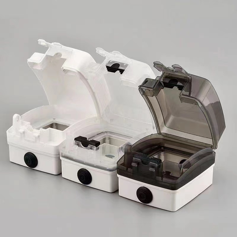 IP66 outdoor socket waterproof box rainstorm waterproof 86 outdoor splash box
