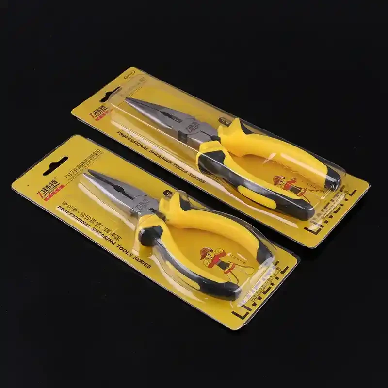 8-inch heavy-duty wire pliers, 6-inch pointed nose pliers, diagonal pliers, 8-inch heavy-duty wire pliers, 6-inch pointed nose pliers, diagonal pliers, sharp rubber handle