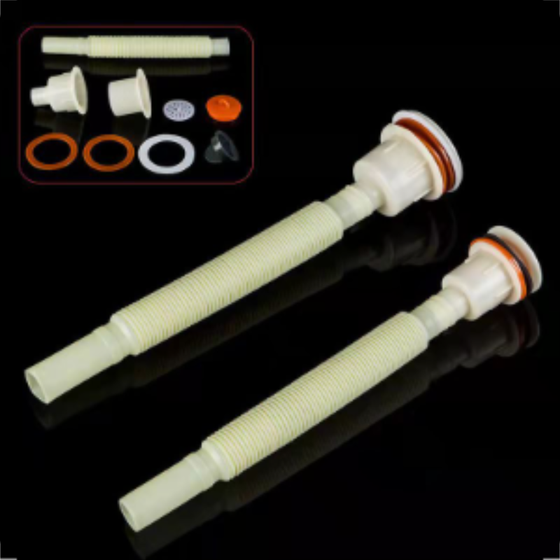 Old style square pool drain mop pool drain pipe set ceramic sink drain pipe head face basin vegetable basin complete set of drain