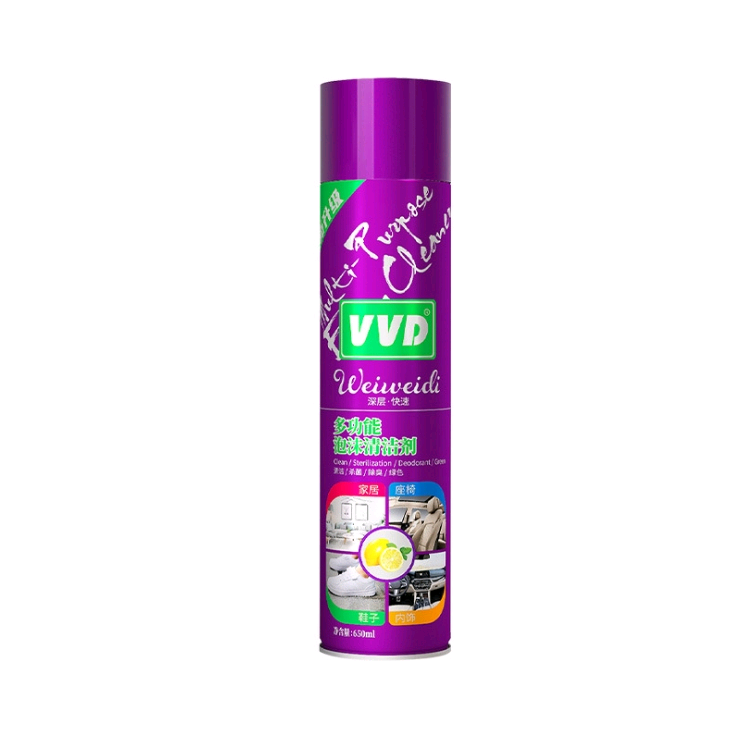 VVD multi-function foam cleaner 650ml VVD range hood cleaner powerful heavy oil stain remover multi-function foam kitchen oil stain cleaner