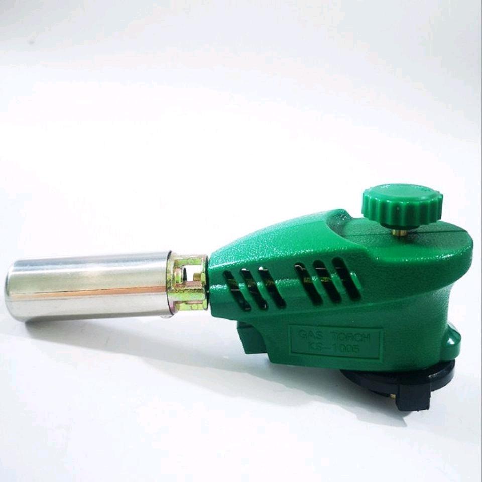 1005 flamethrower, 16cm long card type spray gun for burning pig hair, liquefied gas spray gun for barbecue, portable high-temperature welding gun for household use, universal welding nozzle