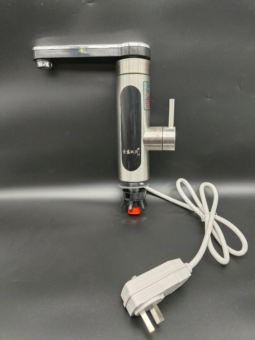 Stainless steel electric faucet suitable for bathroom cabinets with electric heating faucet