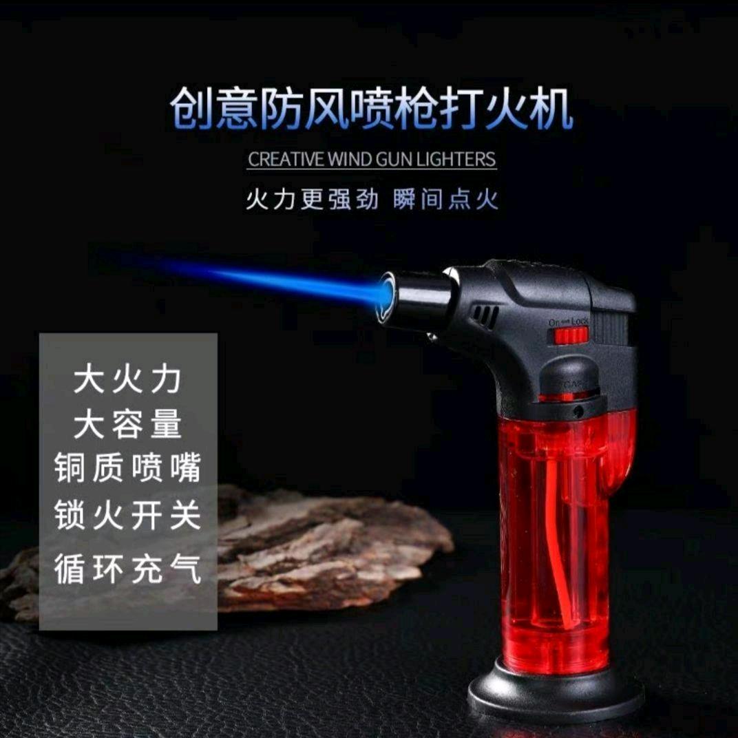 Moxibustion windproof lighter, igniter firing gun