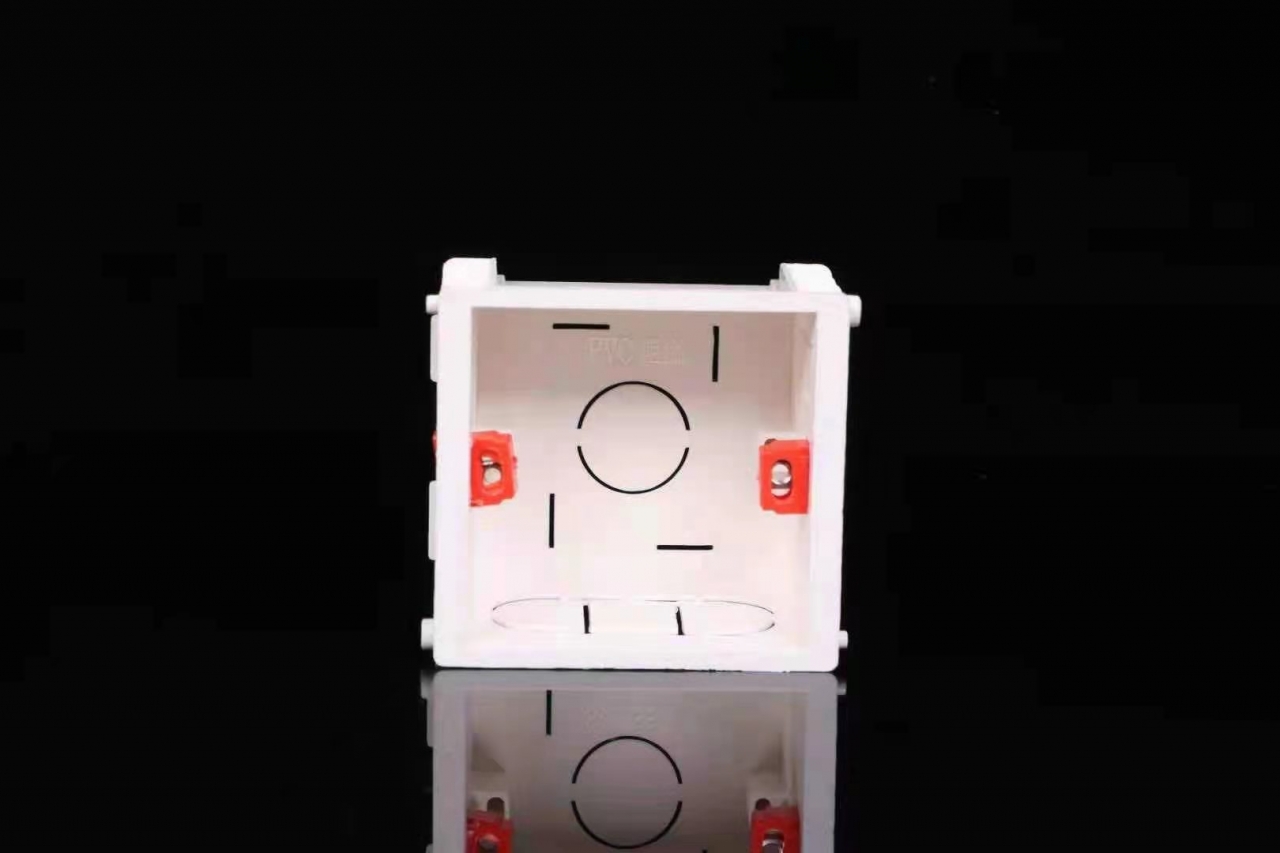 PVC home decoration docking box splicing box bottom box connection box switch socket box