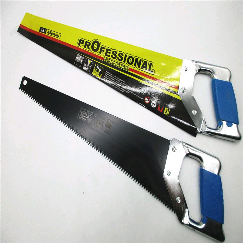 Source Factory 45 # Alloy Steel Hand Panel Saw with Iron Handle Reinforcement Hand Panel Saw Function Agricultural Garden Hand Panel Saw Wholesale