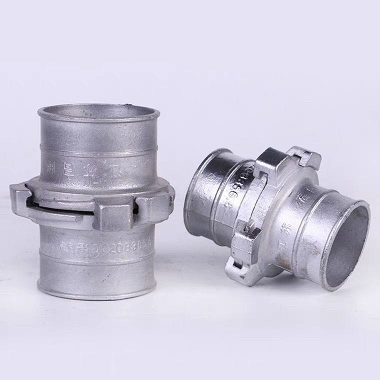 2-inch 2.5-inch 3-inch aluminum alloy three claw agricultural water hose connector, male and female quick connector repair connector