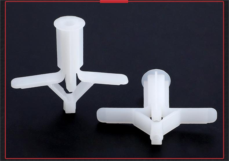 White aircraft with nail expansion tube White aircraft expansion tube 8mm
