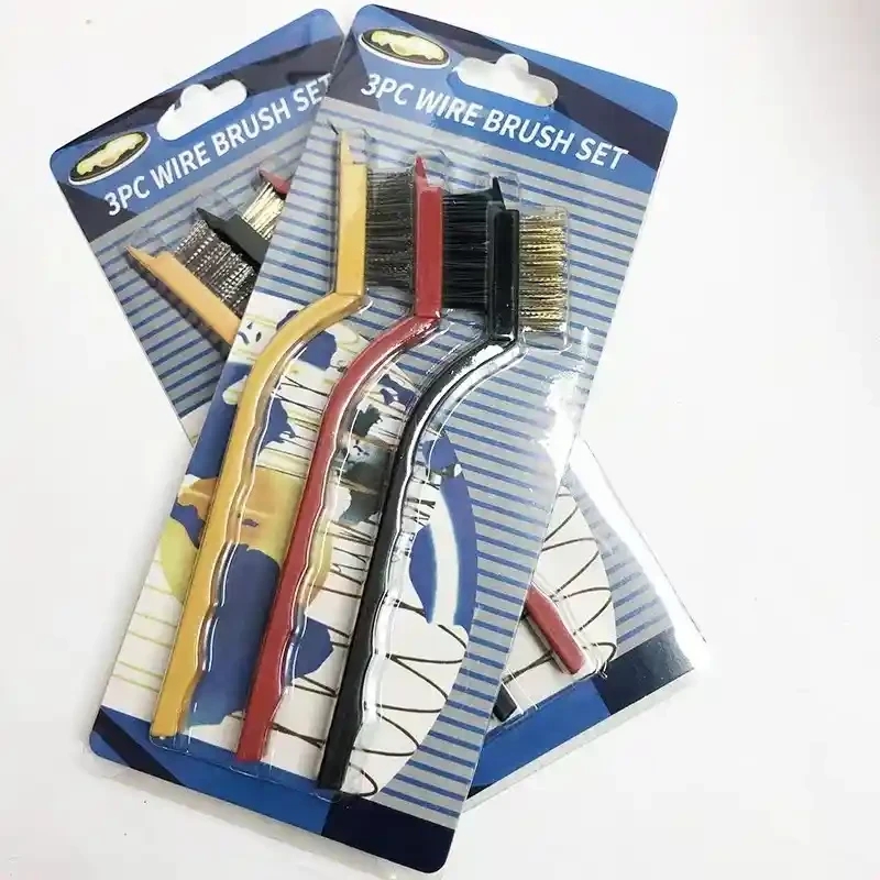 Gas stove cleaning brush, stove hood cleaning set, range hood cleaning set, steel wire brush, kitchen dead corner cleaning set, steel wire brush
