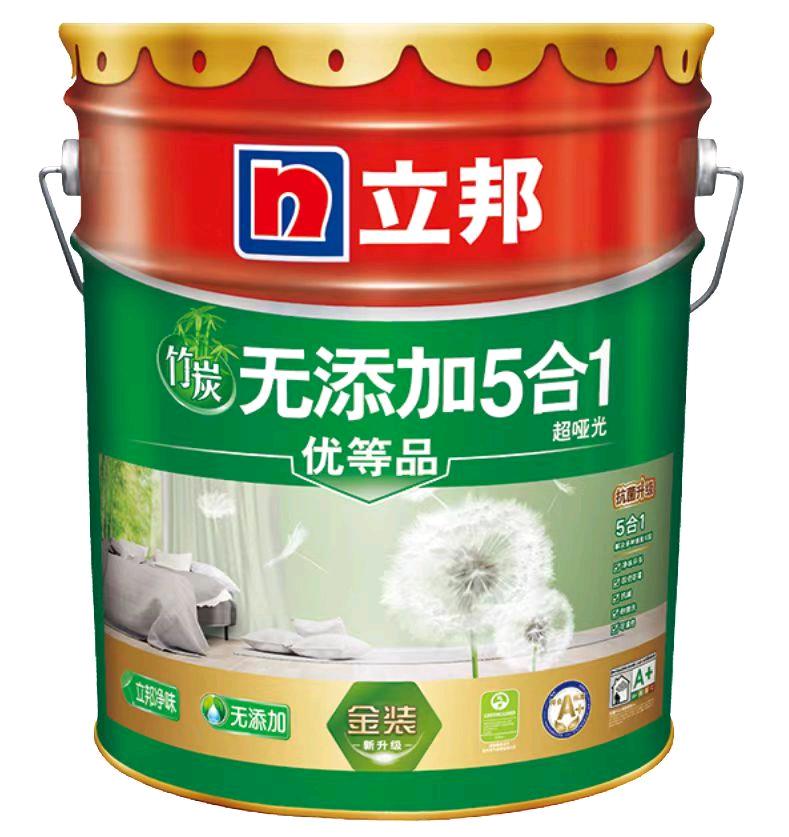 Nippon Paint 5-in-1 premium wall paint without additives