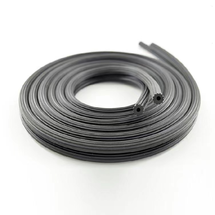 Window screen strip, round, old-fashioned, old style, plastic leather strip, gauze strip