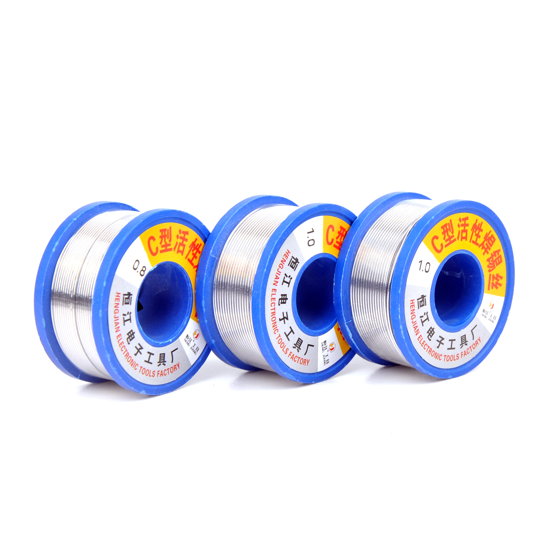 Blue axis high brightness 0.8/1.0mm welding wire low melting point high-purity soldering repair soldering wire rosin