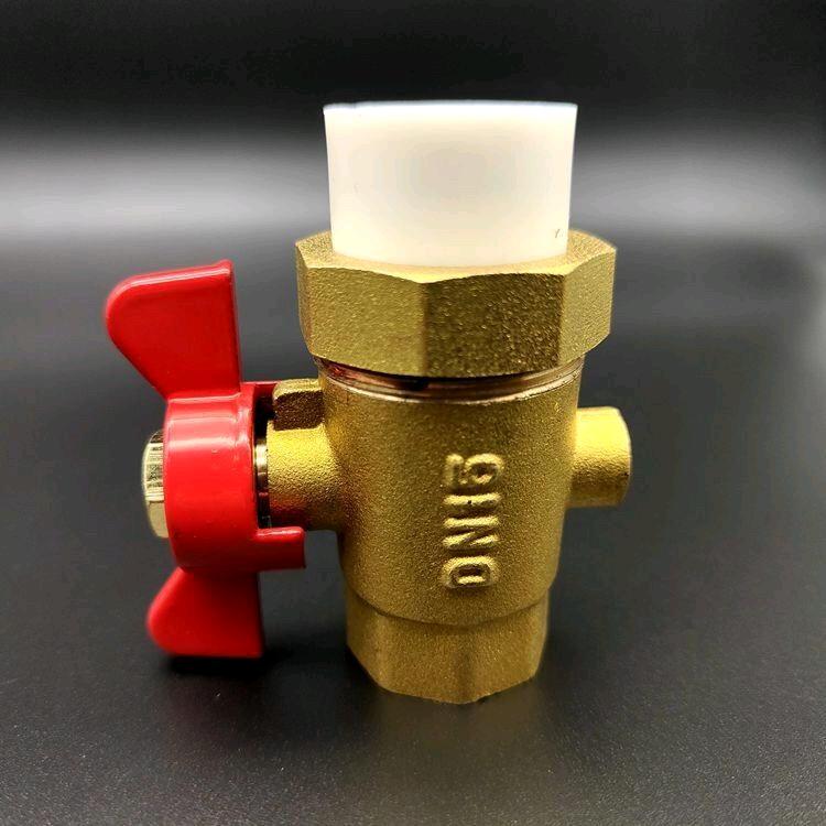 Solar energy vent valve PPR vent valve internal wire vent valve