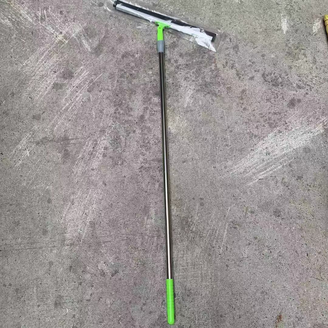 Black 50cm head width wiper turns to foam wiper household glass wiper practical single side manual wiper kitchen stainless steel wiper