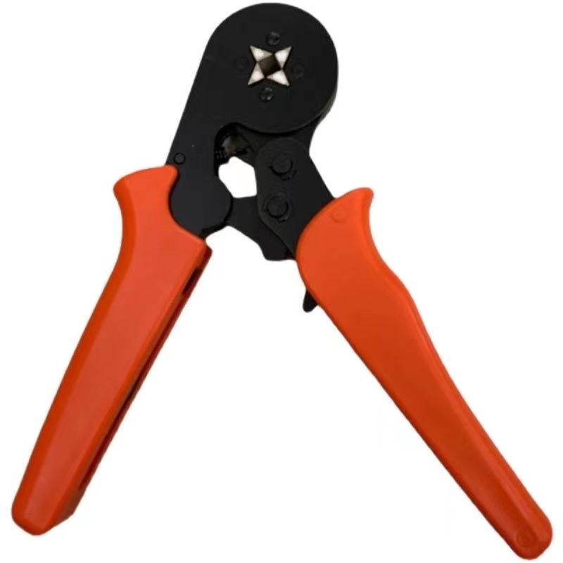 Tube type crimping pliers, four sided hexagonal needle type VE European style crimping pliers tool set SC8 6-4 crimping pliers