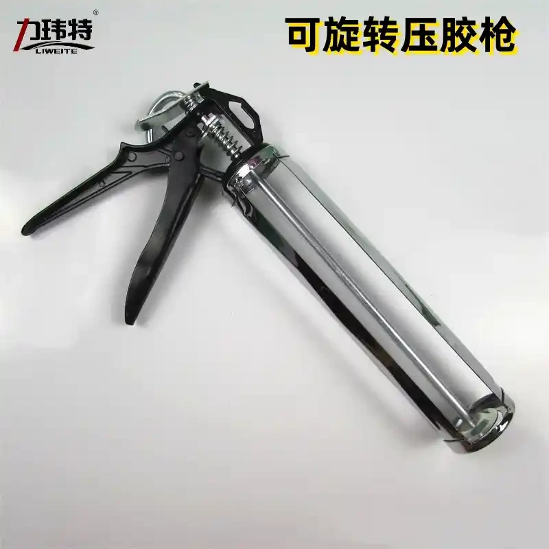 Stainless steel rotary glue gun